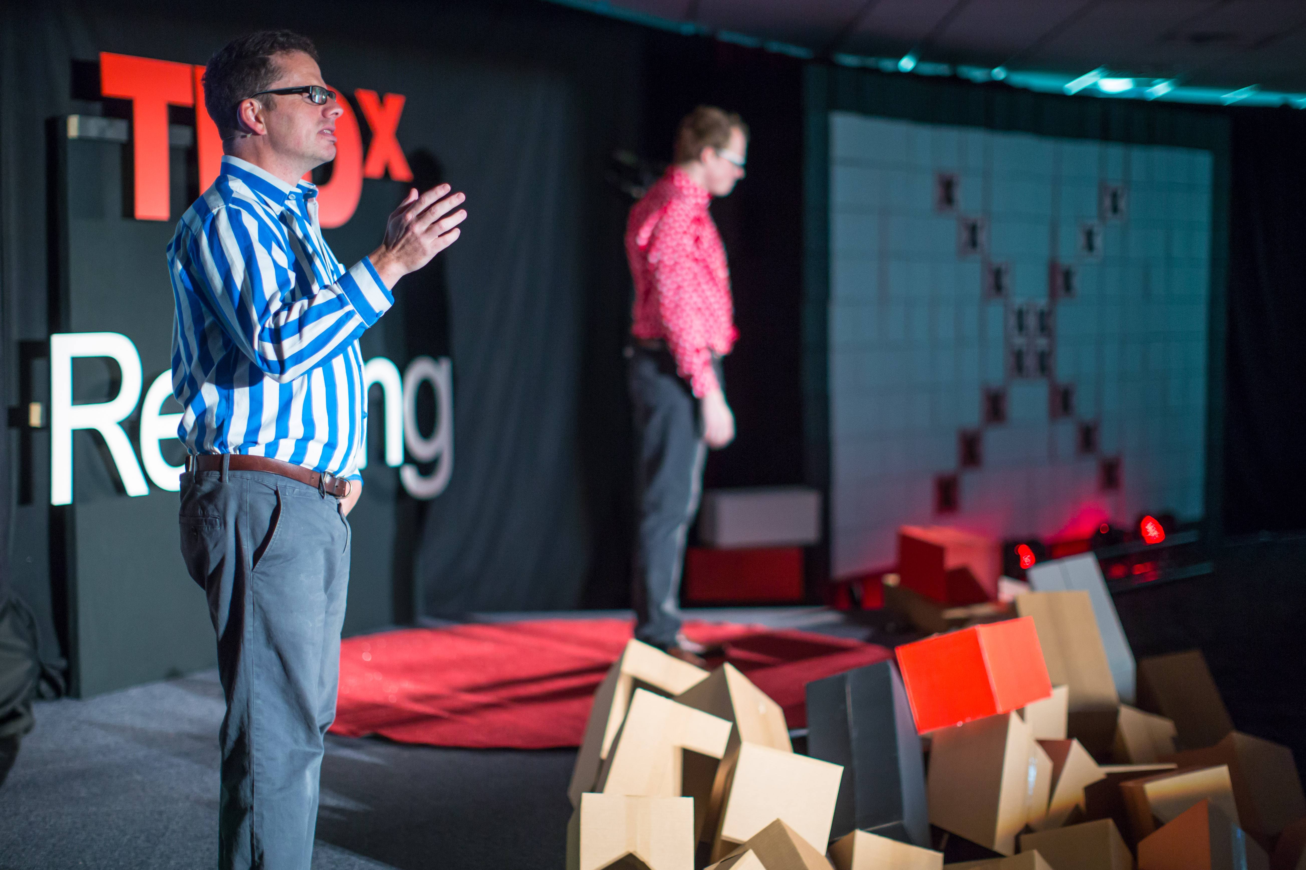 At our recent TedX talk. Video coming soon!