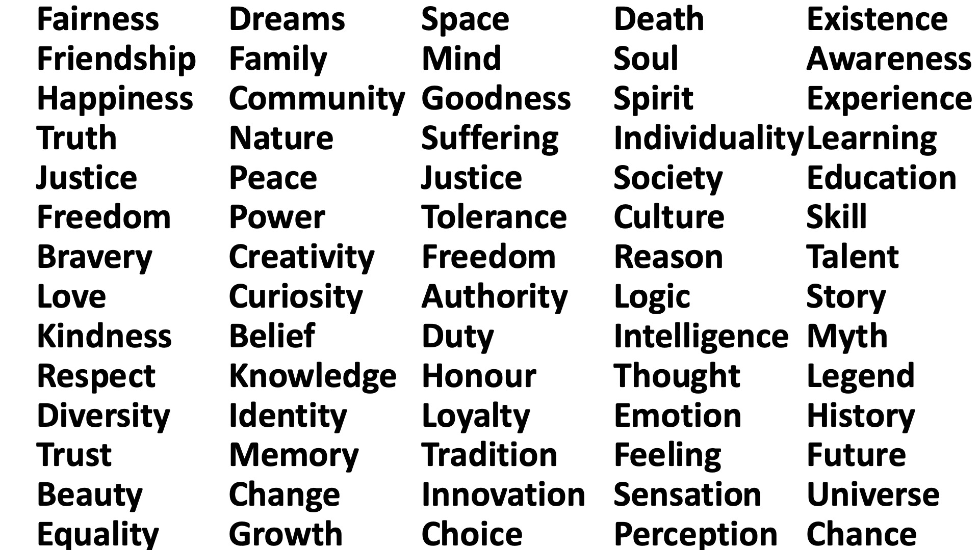 Front cover questionarium