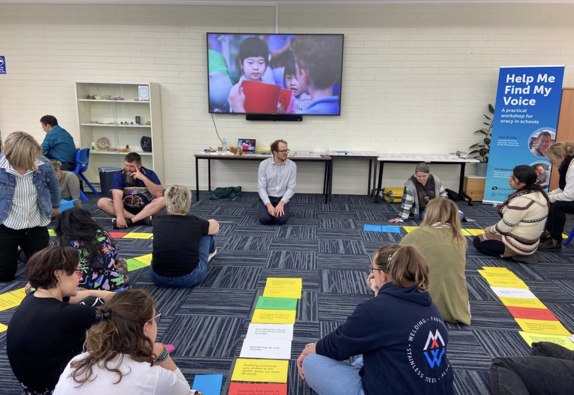 Tom training teachers